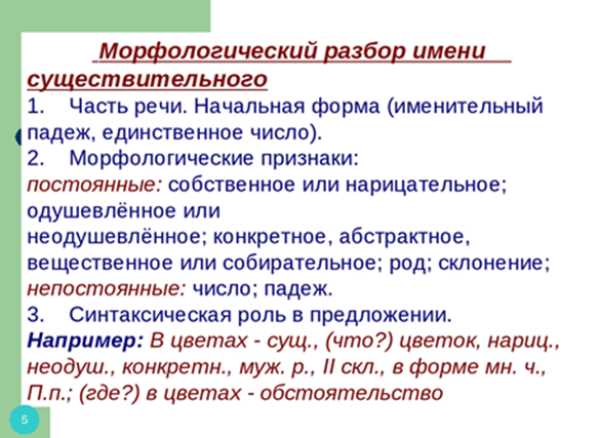 Типичные ошибки при морфемном анализе