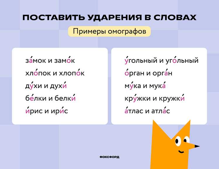 Фонетический разбор слова