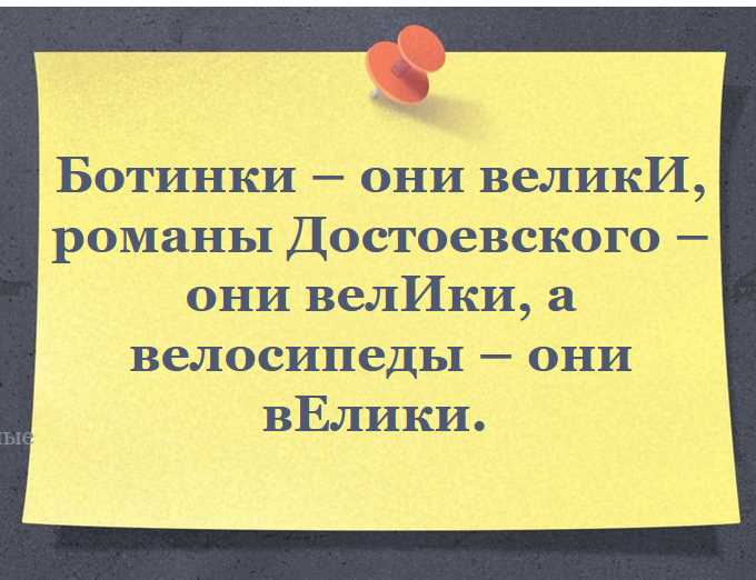 Типичные ошибки в акцентуации слова 
