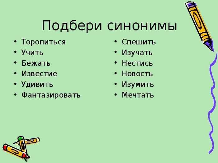 Синонимы в различных стилях речи